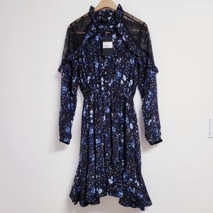 The kooples blue floral dress